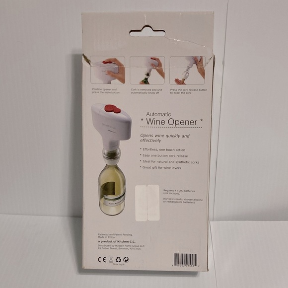 Automatic Wine Opener by Smart and Simple Battery Operated - Picture 6 of 11